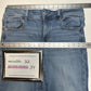 American Eagle Jeans Womens 12 Short Kick Boot Next Level Blue Bootcut Western