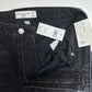 Abercrombie Fitch Jeans 28 6 Skinny High Rise Curve Love Black Denim Fray NEW