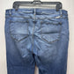 Kancan Jeans Womens 33 Bootcut Blue Stretch Denim Medium Wash Western Cowboy