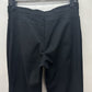 Akris Punto Pants 6 Black Franca Midrise Slim Leg Ankle Pleat Pintuck Career EUC