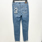 American Eagle Jeans Womens 12 Hi Rise Jegging Next Level Denim Distress Grunge