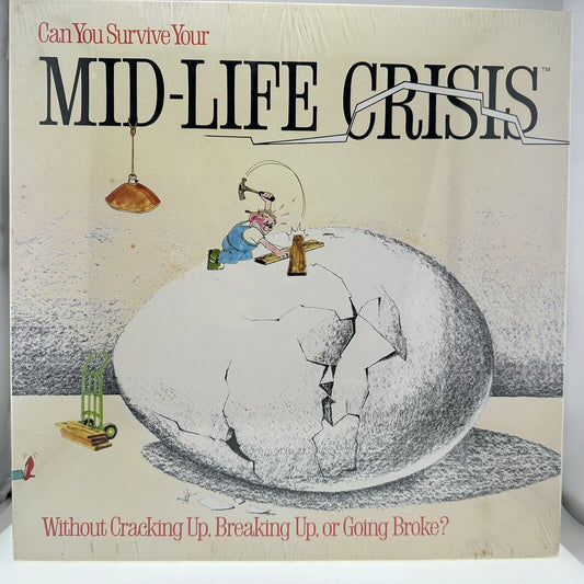 Vintage 1982 Mid-Life Crisis Adult Board Game BRAND NEW SEALED