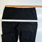 Chicos Pants 3 US 16 XL Ponte Knit Crop Black Stretch Pull On Tummy Panel Career