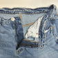 American Eagle Jeans Womens 12 Short 90s Boyfriend High Rise Blue Denim Distress