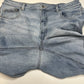 American Eagle Jeans Womens 16 Short Mom Straight High Rise Stretch Blue Denim