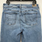 American Eagle Jeans Womens 12 Short Kick Boot Next Level Blue Bootcut Western