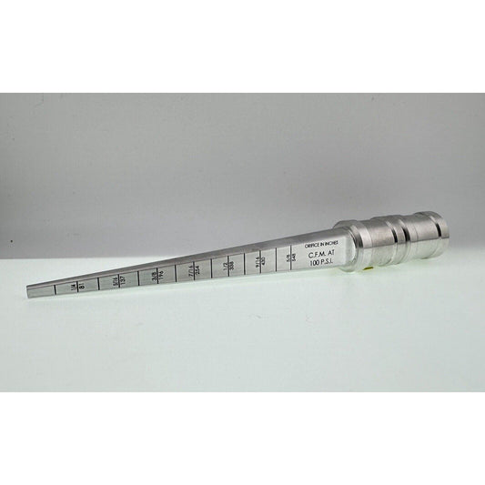 KTA-Tator Inc POG Pressure Orifice Gage / Blast Nozzle Analyzer Gauge 1/4"-5/8"