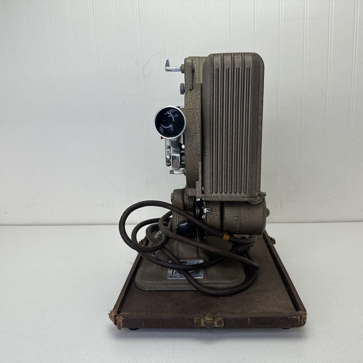 Keystone Continental 16mm Gauge Projector Model A-82 With Case. Tested & Working