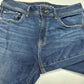 American Eagle Jeans Womens 12 Long Kick Boot Stretch Bootcut Blue Western EUC