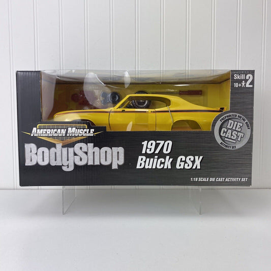 American Muscle Body Shop 1970 Buick GSX Activity Set *SATURN YELLOW* New