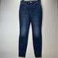 American Eagle Jeans Womens 10 XLong Curvy Hi Rise Jegging Luxe Blue Denim *Spot