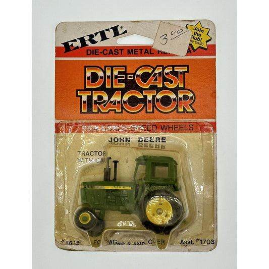Vintage ERTL 1/64 John Deere 40 Series Die-Cast Tractor #1619 Asst #1703