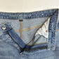 American Eagle Jeans Womens 12 Blue Mom Stretch High Rise Light Denim 90s EUC