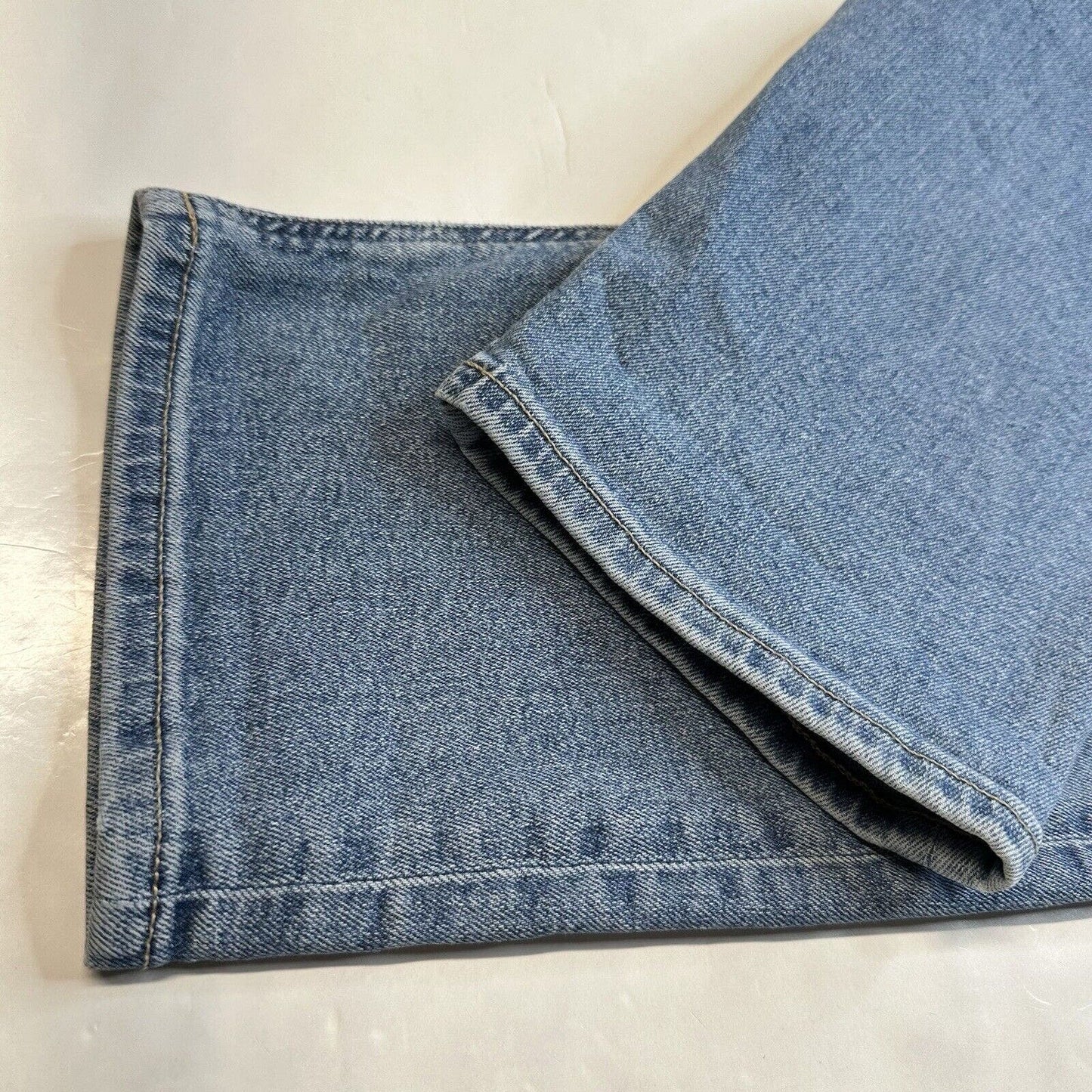 American Eagle Jeans Womens 12 Blue Mom Stretch High Rise Light Denim 90s EUC