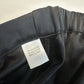 St John Pants Women 12 Caviar Kate Satin Wide Leg Black High Rise Side Zip Dress