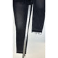 Abercrombie Fitch Jeans 28 6 Skinny High Rise Curve Love Black Denim Fray NEW