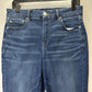 American Eagle Jeans Womens 10 XLong Curvy Hi Rise Jegging Luxe Blue Denim *Spot