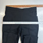 Akris Punto Pants 6 Black Franca Midrise Slim Leg Ankle Pleat Pintuck Career EUC