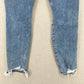 American Eagle Jeans Women 14 Hi Rise Jegging Next Level Denim Distressed Grunge