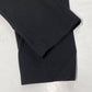 Vince Ankle Crop Dress Pants Sz 8 Women Black High Rise Belted Wool Blend Career