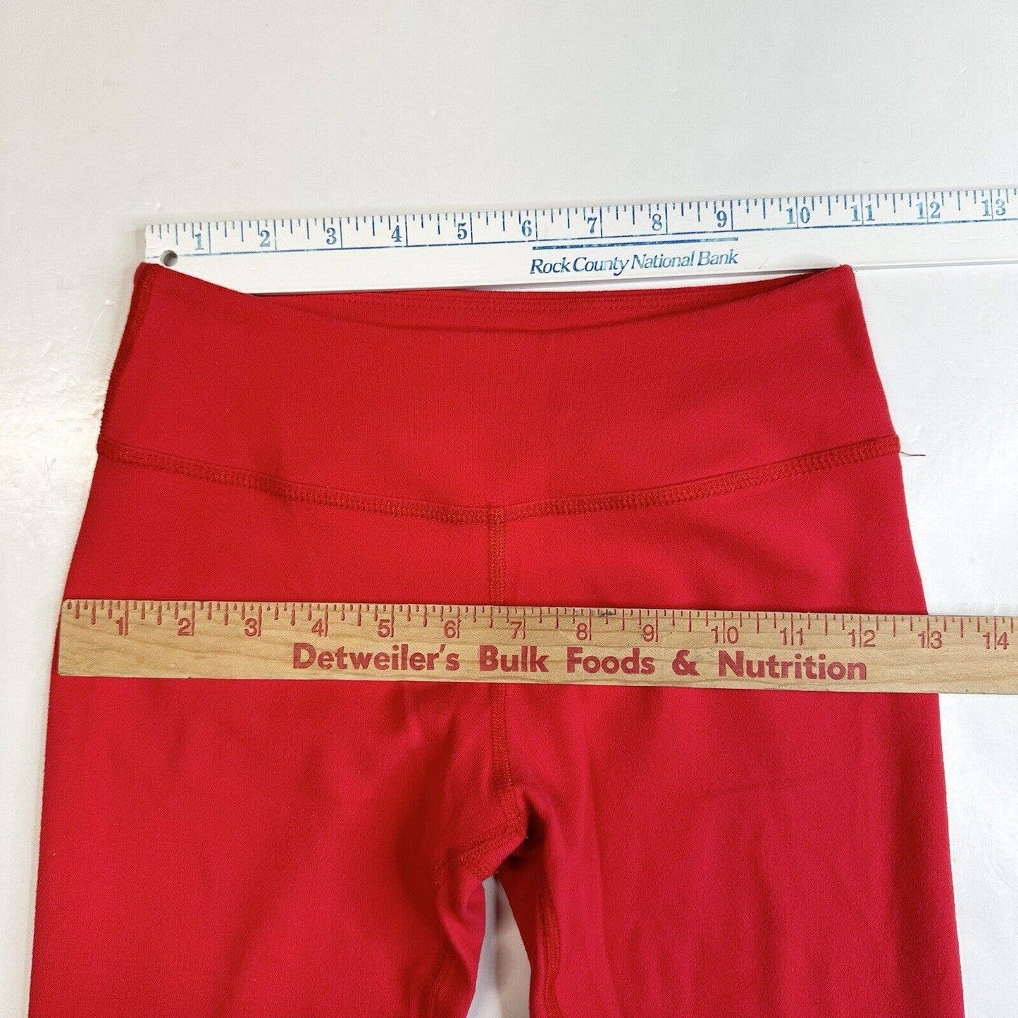 Beyond Yoga Red Leggings Womens XSmall Super Soft Stretchy Active Pants Cut Outs