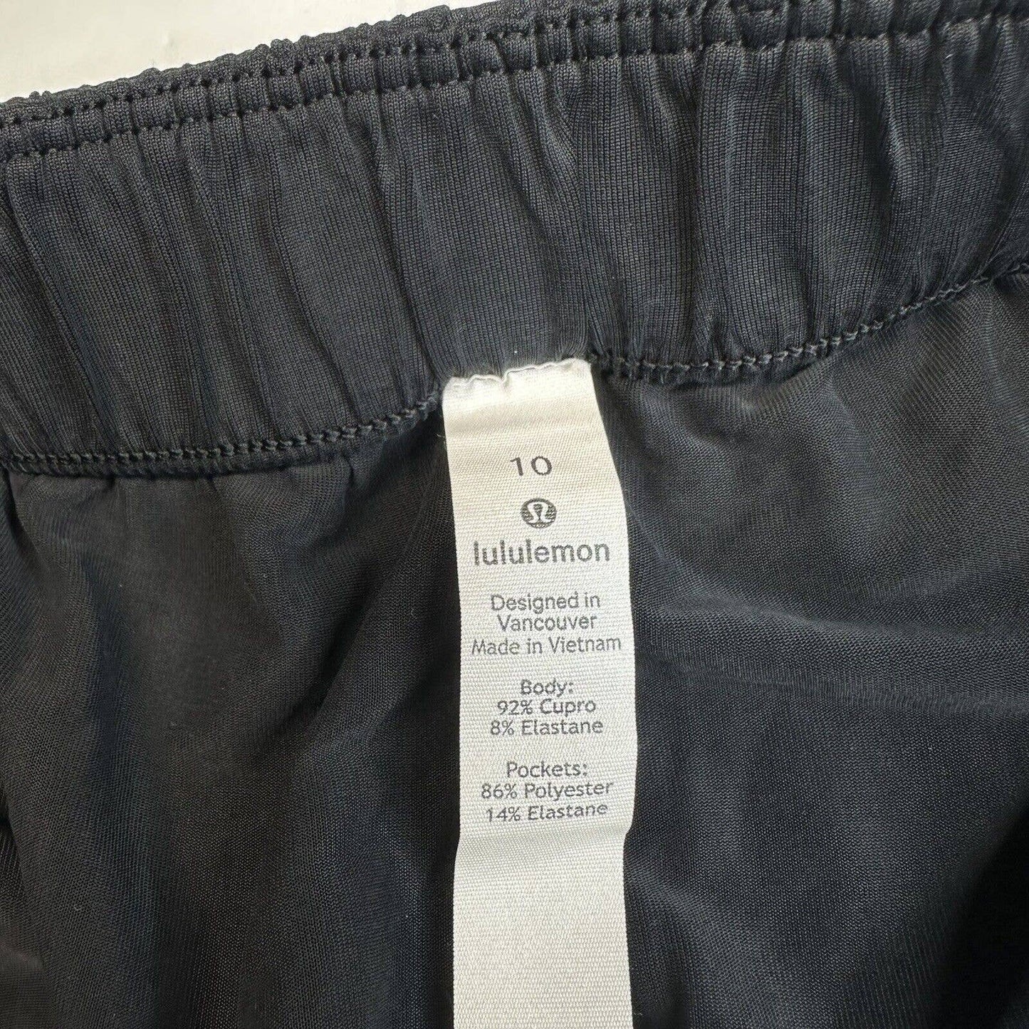 Lululemon Flow In Elegance Crop Pants Womens 10 High Rise Wide Leg Black Pull On