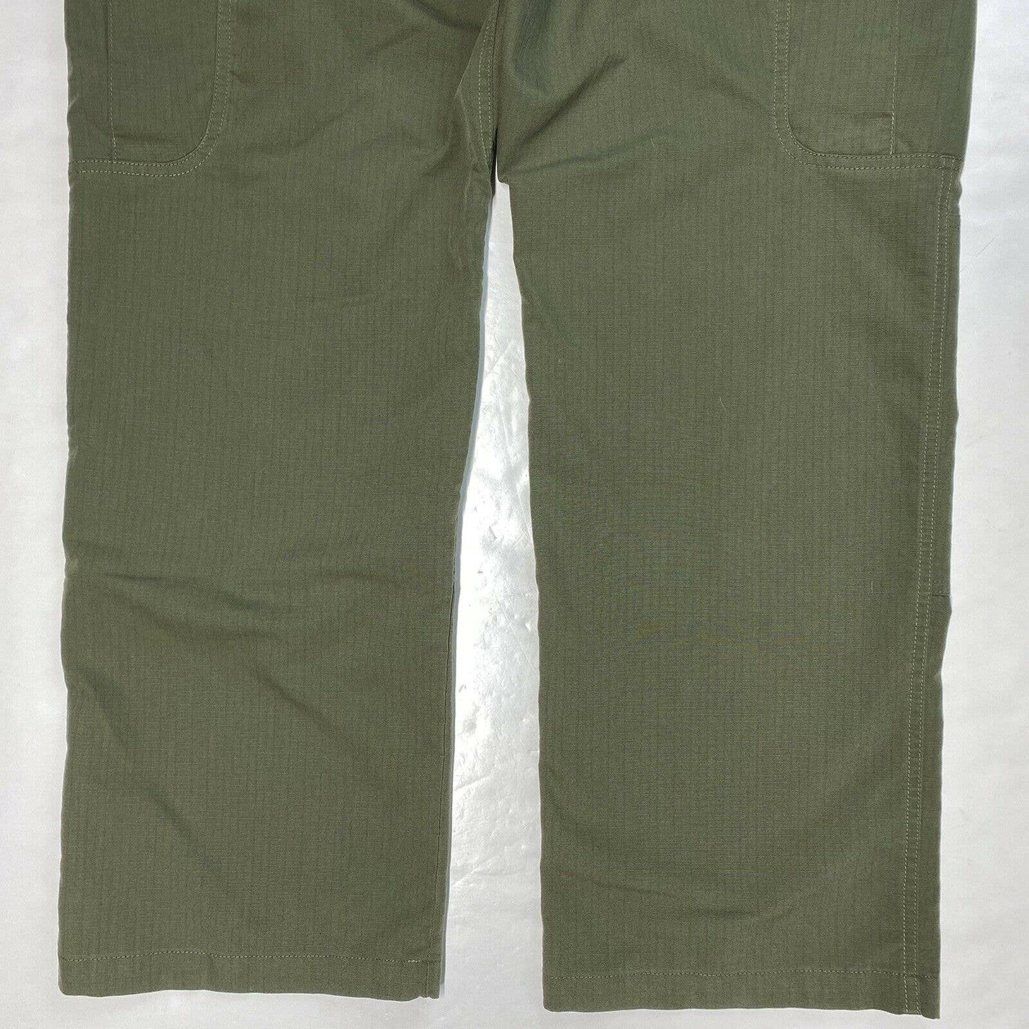 TRU SPEC Tactical Pants Sz 14 Womens Green Uniform Cargo Utility Ripstop EUC