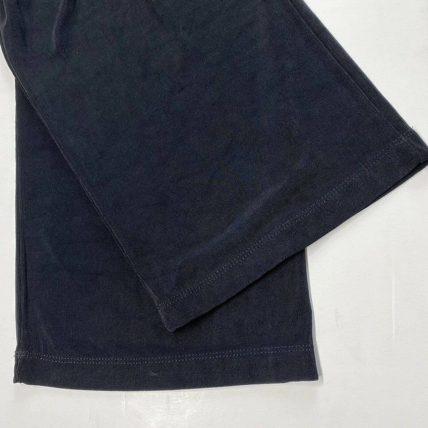 Picadilly Fashions Slinky Knit Straight Pant Sz Medium Black Stretch Acetate EUC