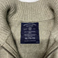 American Eagle Sweater Mens XXL Neutral Taupe 1/4 Zip Pullover Long Sleeve Knit