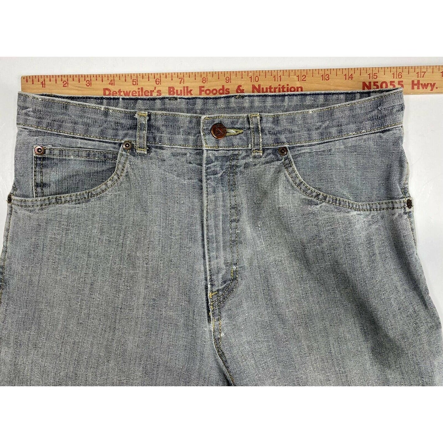 Vintage GUESS Mens Sz 33 Jean Style 146 Made In USA Georges Marciano Acid Wash