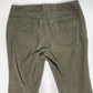 Eddie Bauer Curvy Bootcut Corduroy Jeans Sz 12 Womens Midrise Green/Brown Casual