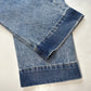 American Eagle Mom Jeans 8 Short High Rise Stretch Denim Acid Wash Look Pleats