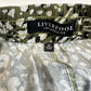 Liverpool Easy Fit Cropped Jogger Pant XL Green Animal Print Side Stripe Pull On