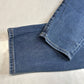 American Eagle Curvy Hi-Rise Dream Jegging 10 Stretch Blue Denim Repaired Holes