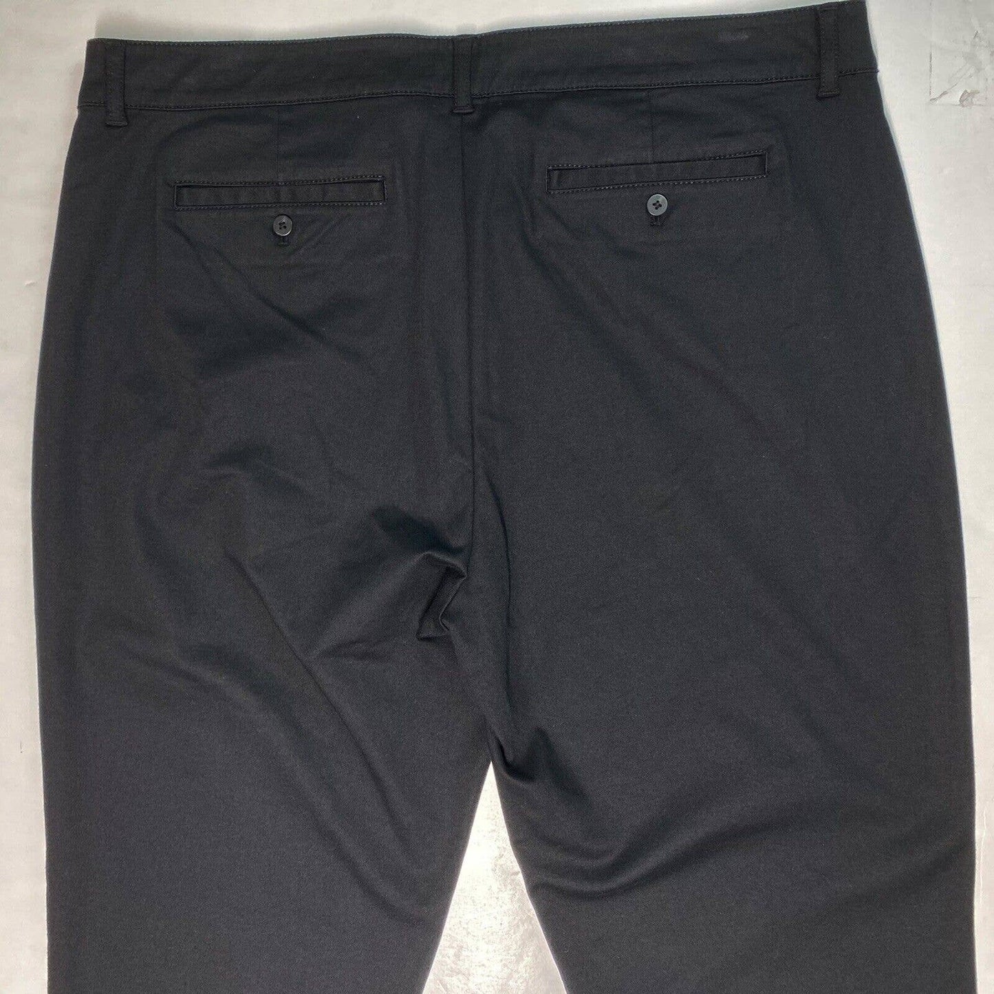 J Jill Straight Leg Trousers Sz 16 Women Black Casual/Career Pants Plus Size NEW