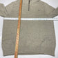 American Eagle Sweater Mens XXL Neutral Taupe 1/4 Zip Pullover Long Sleeve Knit