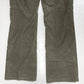 Eddie Bauer Curvy Bootcut Corduroy Jeans Sz 12 Womens Midrise Green/Brown Casual