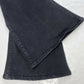 American Eagle Curvy Highest Rise Flare Sz 10 Next Level Stretch Black Denim