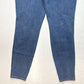 American Eagle Curvy Hi-Rise Dream Jegging 10 Stretch Blue Denim Repaired Holes