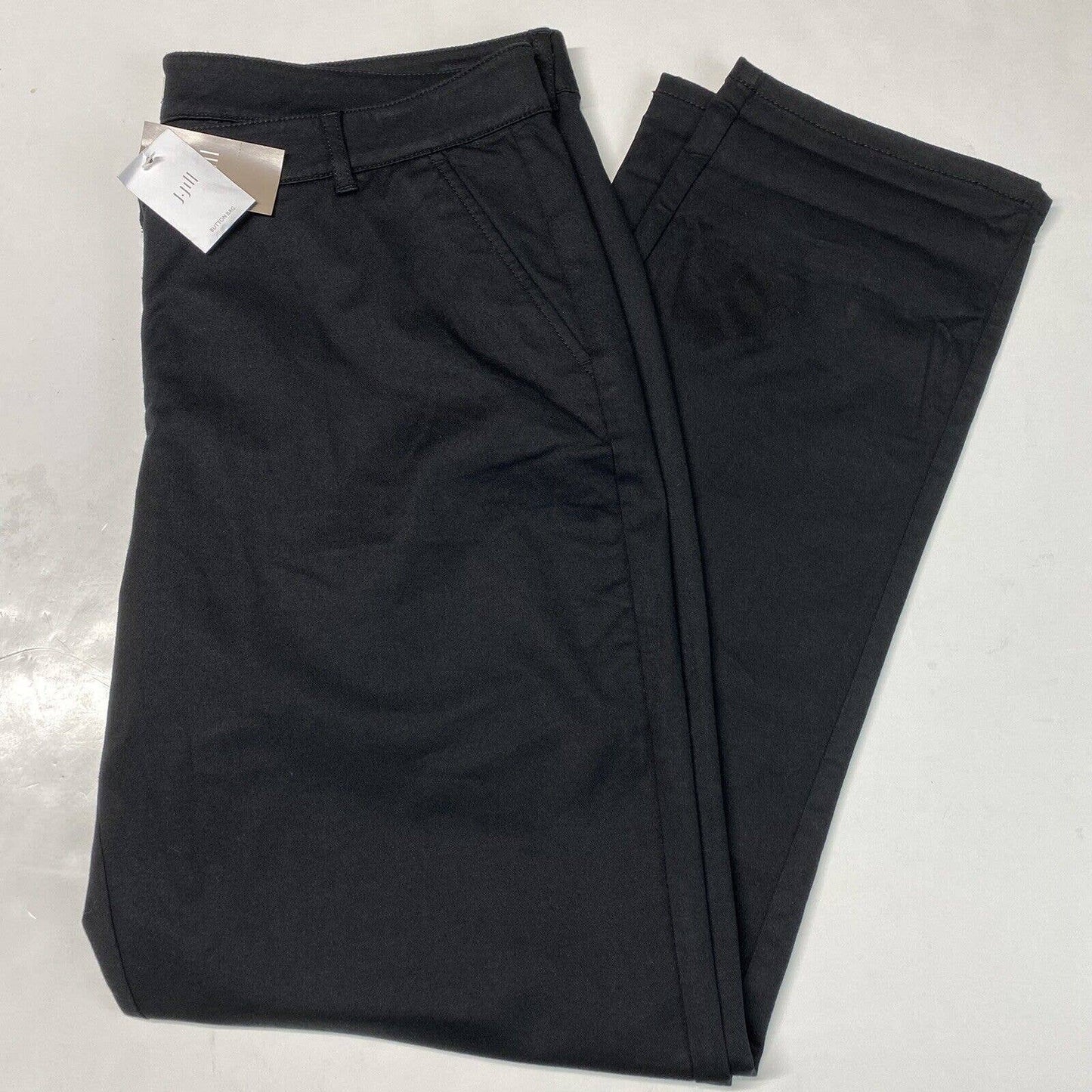 J Jill Straight Leg Trousers Sz 16 Women Black Casual/Career Pants Plus Size NEW