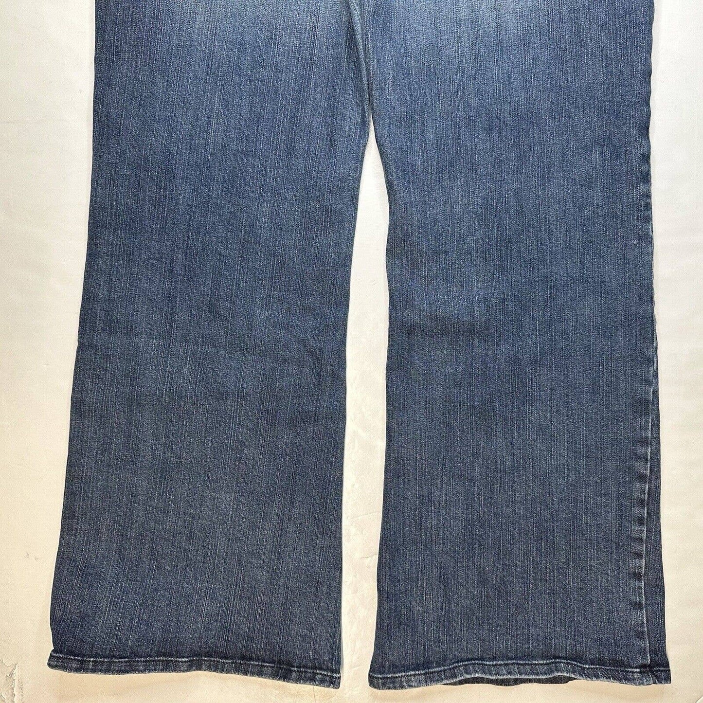 Vintage Piper Flare Jeans Womens 21 (39"Waist) Denim Blue Bootcut Jean Plus Size